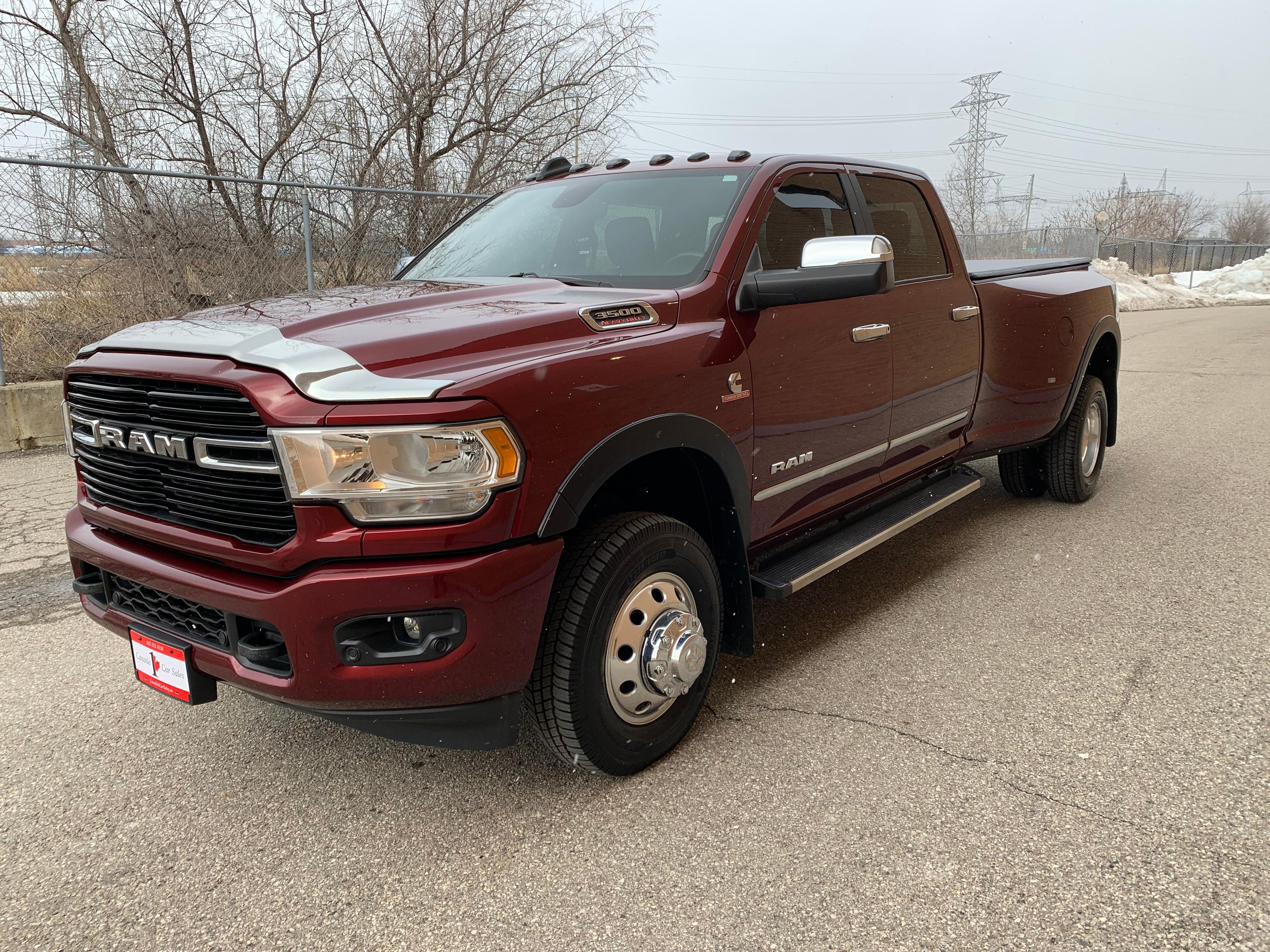 2019 Ram 3500 Dual rear wheel pickup